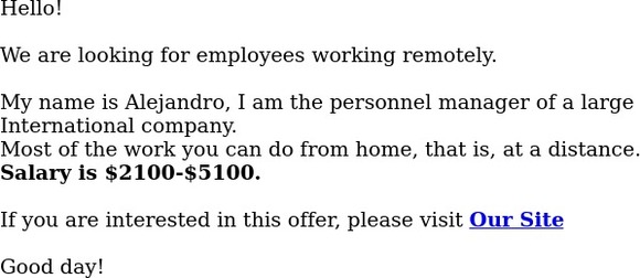 Local representation needed for the International Company