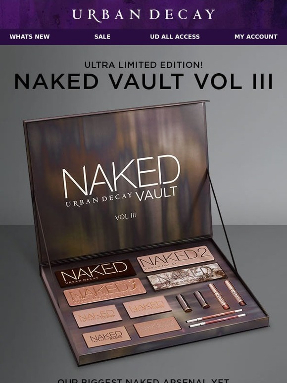 Urban Decay: Naked Vault Vol III. 