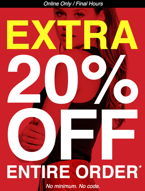 guess factory 20 off