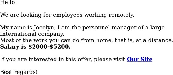 Re: CV