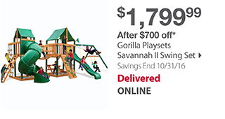 gorilla playset