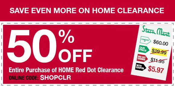 Save Even More On Home Clearance