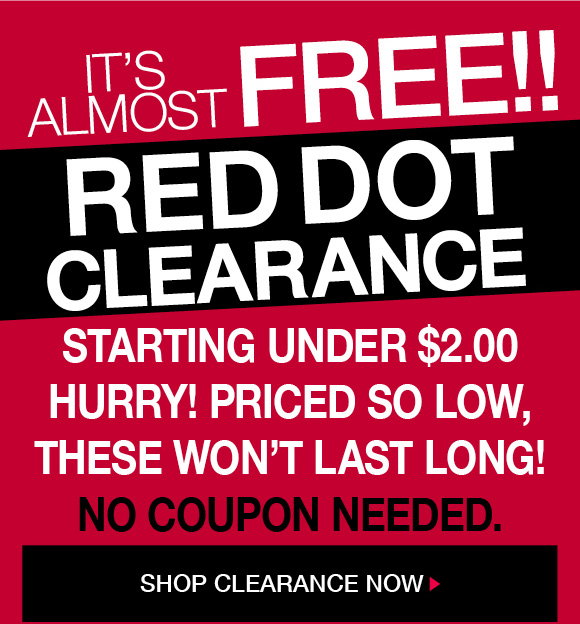 Shop Clearance Now