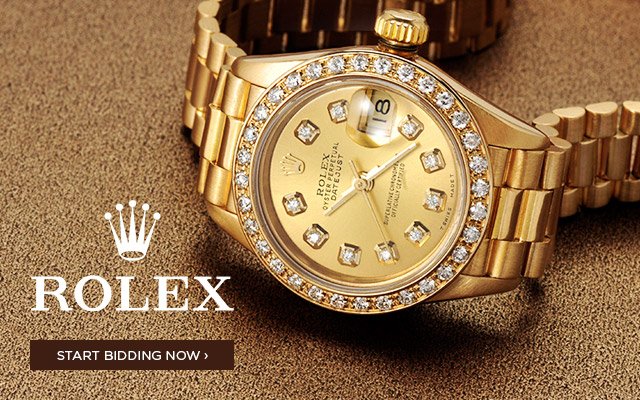 Bidz US: Rolex Diamond Datejust and 