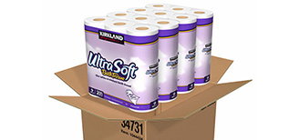 Kirkland Signature Ultra Soft Bath Tissue 2-Ply White 36-Count