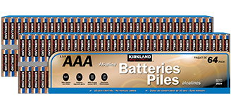 Kirkland Signature AAA Alkaline Batteries 2+ Pack Pricing