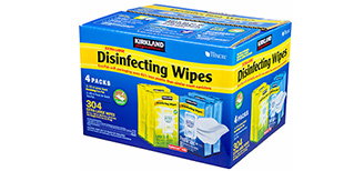 Kirkland Signature Extra Large Disinfecting Wipes 304-Count