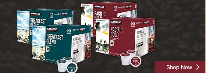Shop Kirkland Signature Pacific Bold and Breakfast Blend Coffee