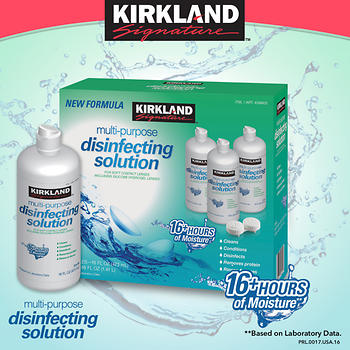 Kirkland Signature Multi-Purpose Disinfecting Solution, 48 Ounces