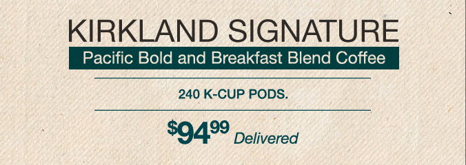 Shop Kirkland Signature Pacific Bold and Breakfast Blend Coffee