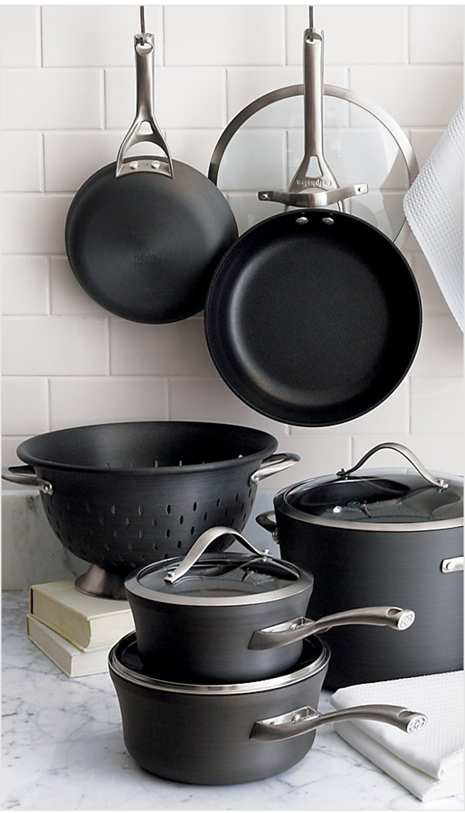 Crate and Barrel Up to 60 off suggested prices of Calphalon cookware