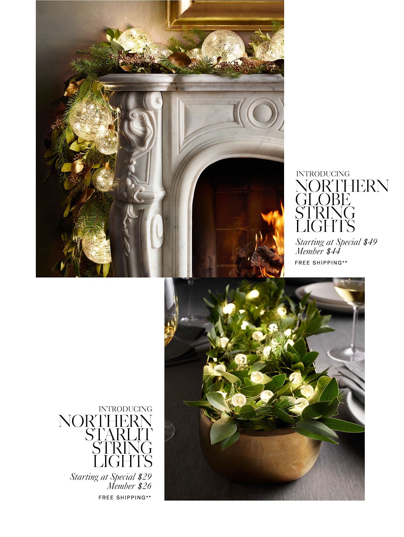 Restoration Hardware Discover the Holiday 2016 Collection. Inspired