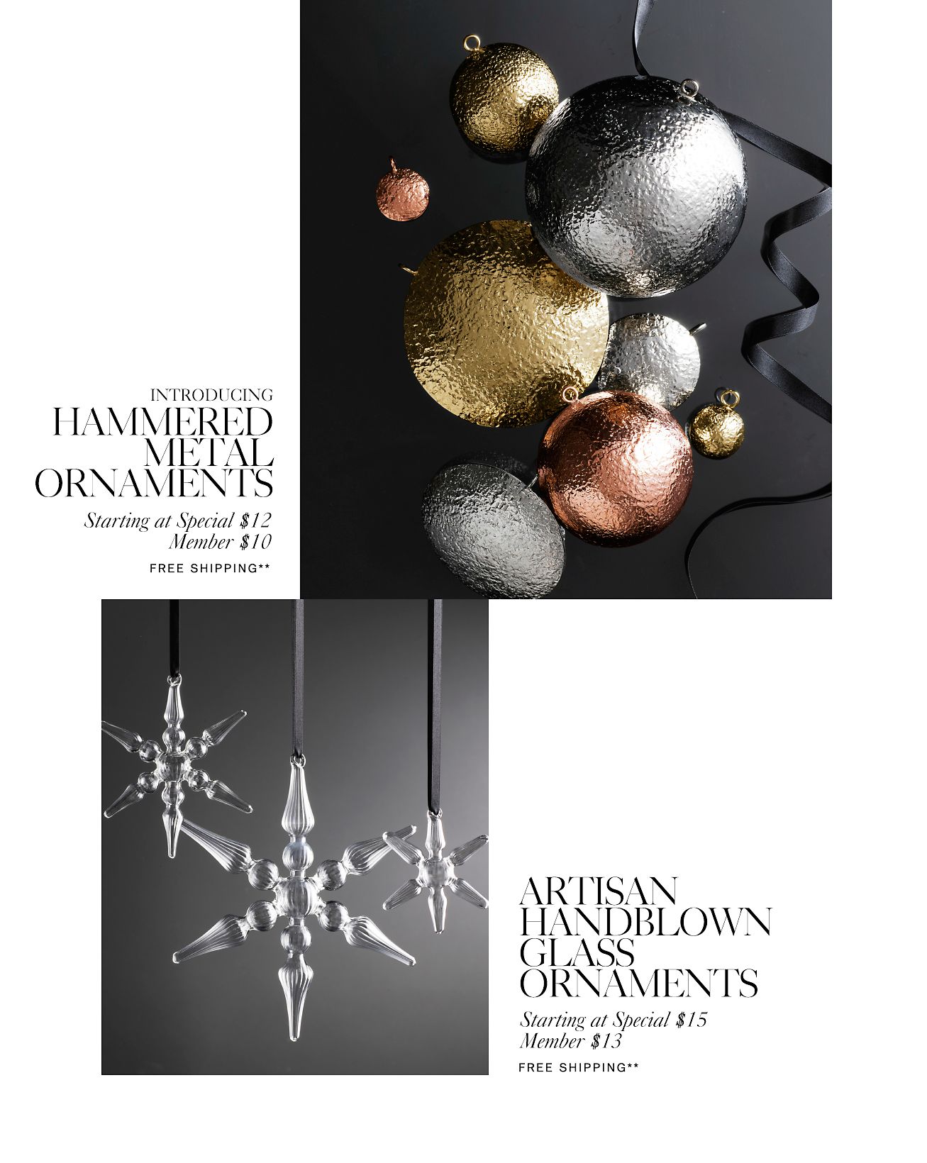 Restoration Hardware Discover the Holiday 2016 Collection. Inspired