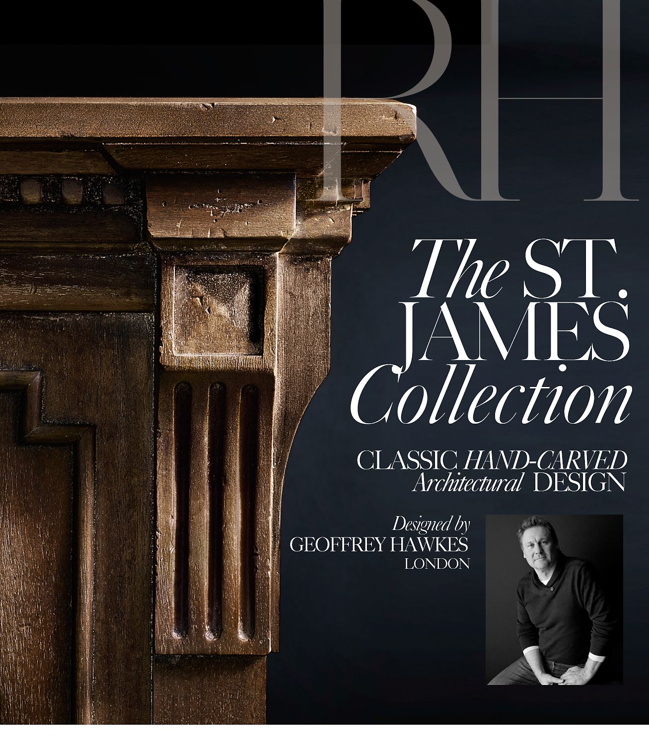 Restoration Hardware: The St. James Collection. Classic Hand-Carved ...