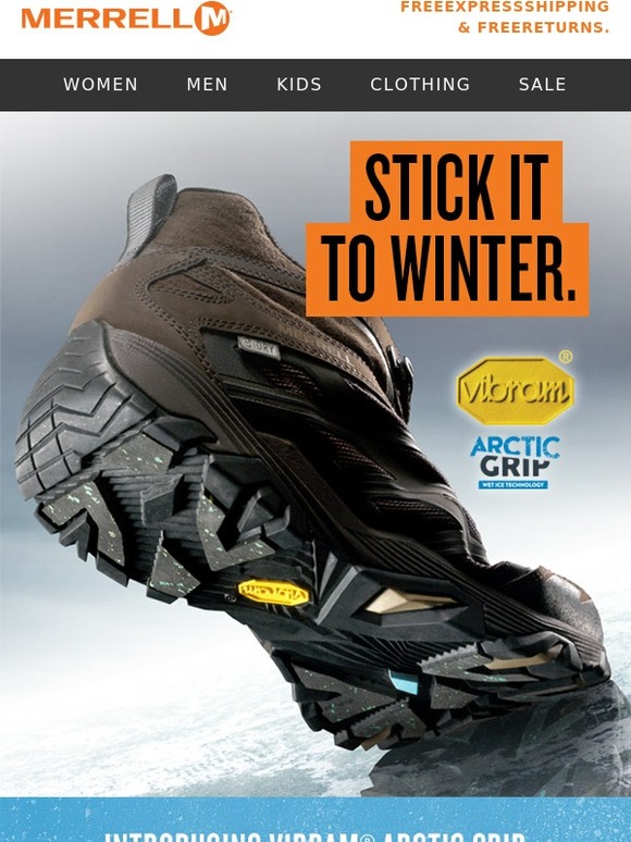 Купить Обувь С Подошвой Vibram Arctic Grip