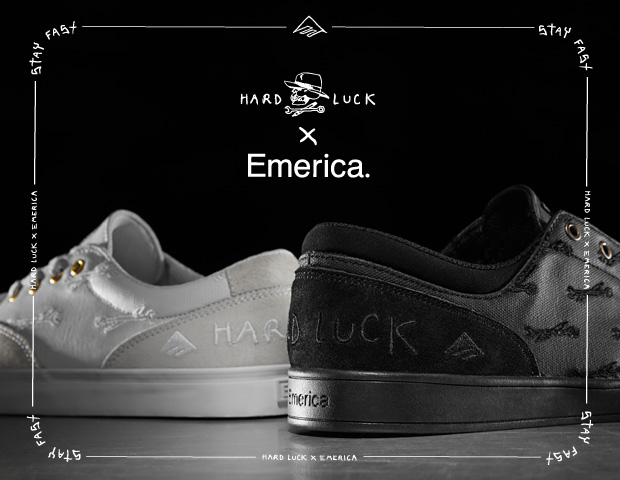 期間限定キャンペーン x Emerica Emerica: Hard Milled | Now Out Collection Luck 靴