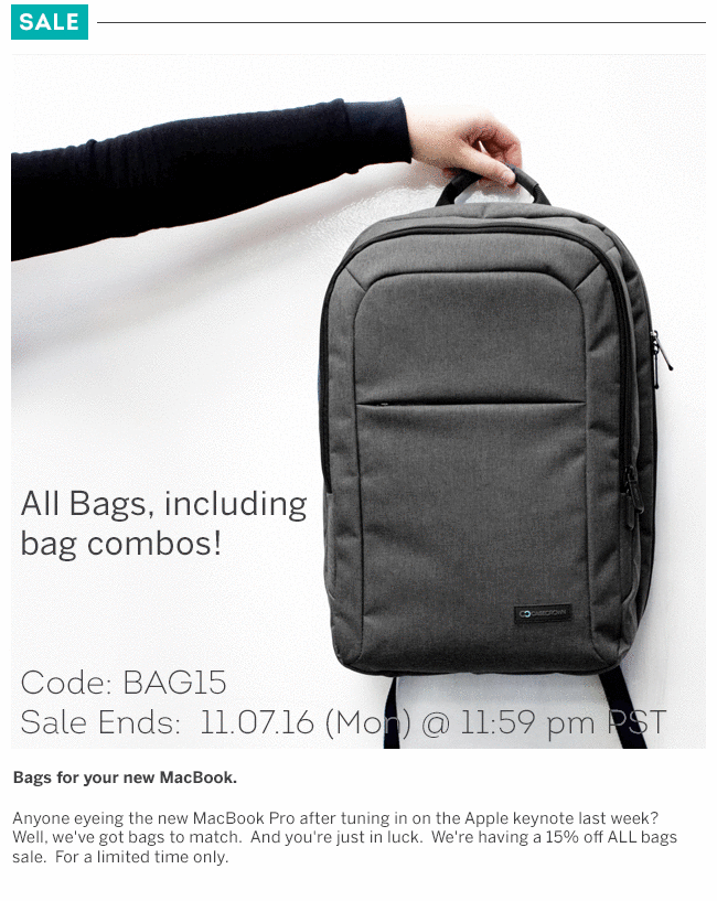 casecrown laptop bag