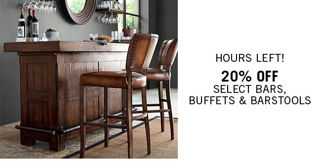 BARS, BUFFETS & BARSTOOLS