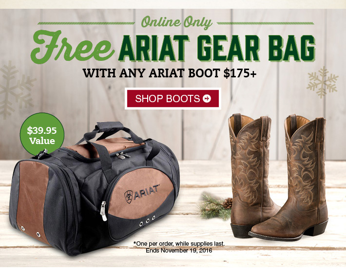 ariat free gift