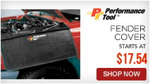 Performance Tool Fender Cover