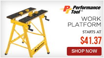 Performance Tool Work Platform