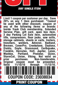 Harbor freight veterans day sale 2024