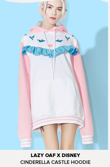 Lazy oaf sale cinderella hoodie