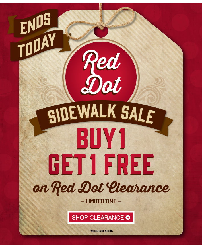 BUY 1 GET 1 FREE - Shop Clearance »