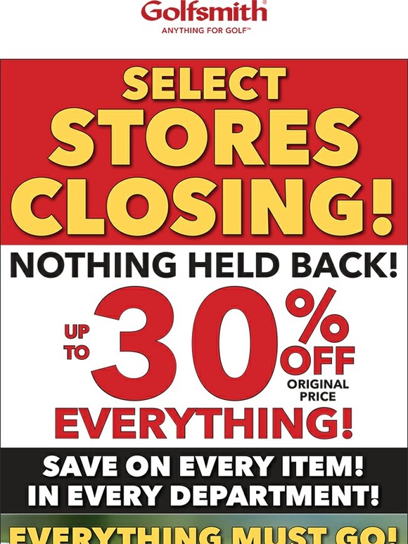 EVERYTHING MUST BE SOLD!--SAVE at MANHATTAN STORE CLOSING SALE!