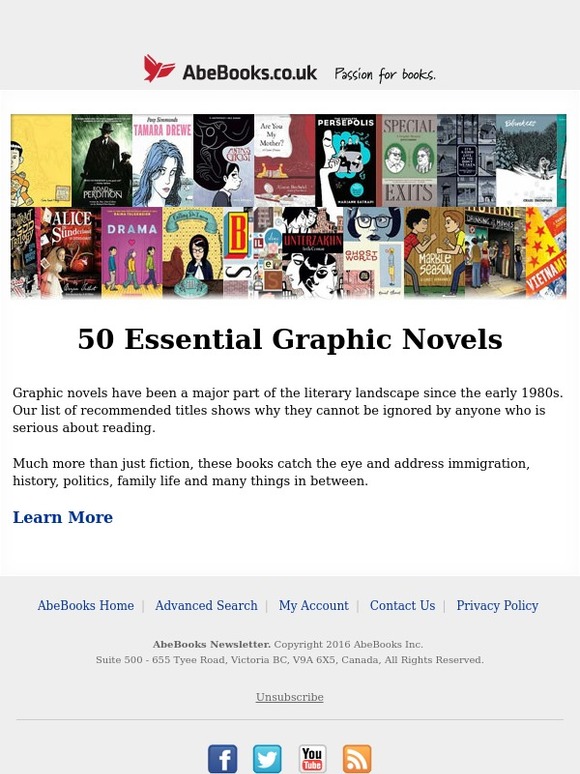 50 essential graphic novels