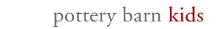 pottery barn kids