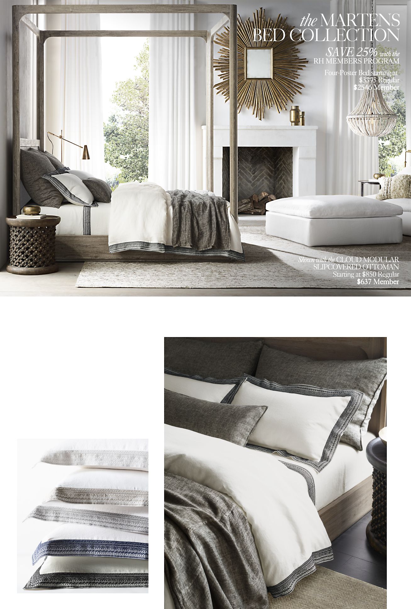 Restoration Hardware The Moroccan Wedding Blanket Collection. Save 25