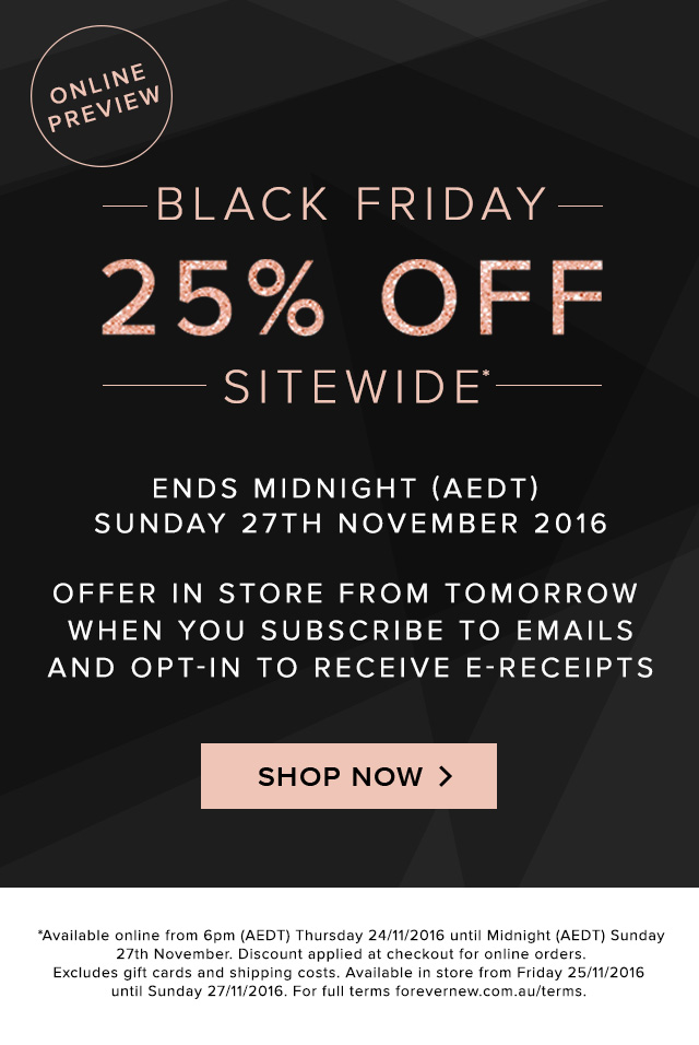 Forever New Black Friday Online Preview 25 Off Sitewide Milled