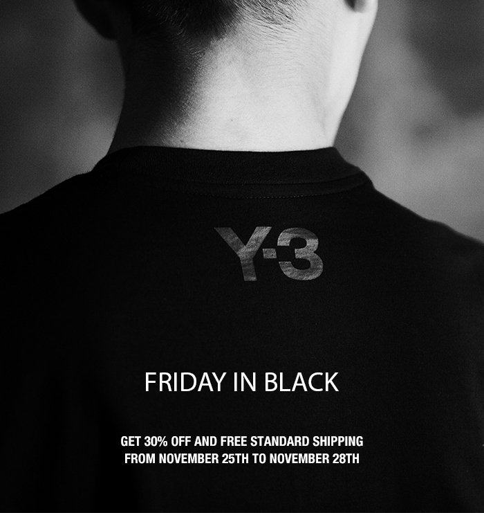 y3 black friday sale