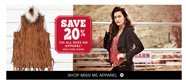 Shop Women’s Miss Me »