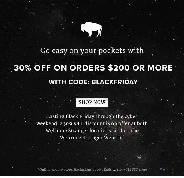 Welcome Stranger Handpicked Gifts And 30 Off Milled