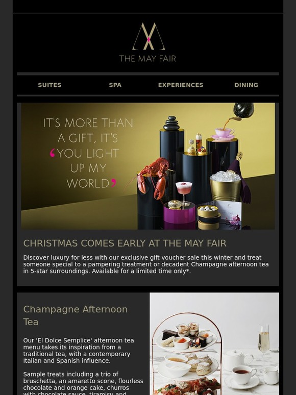 Christmas Comes Early At The May Fair
