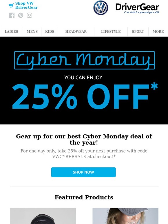 Our best sale of the season: 25% off
