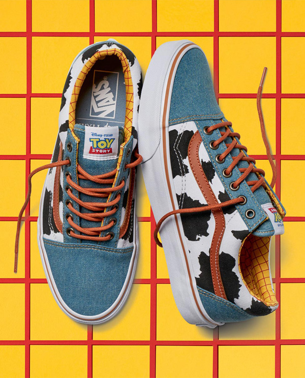 vans old skool toy story woody