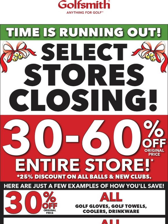 Amazing Storewide Savings--Everything Must Go!