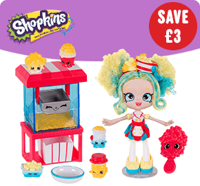 Shopkins Shoppies Popettes Popcorn Stop Playset