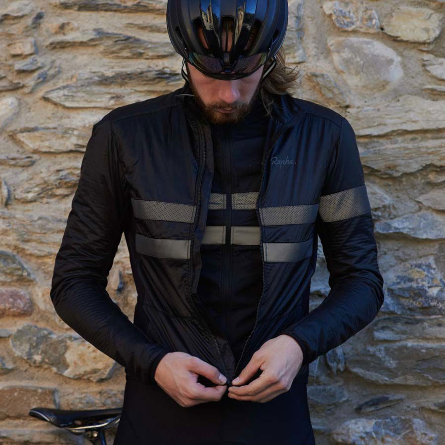 rapha men's brevet insulated jacket