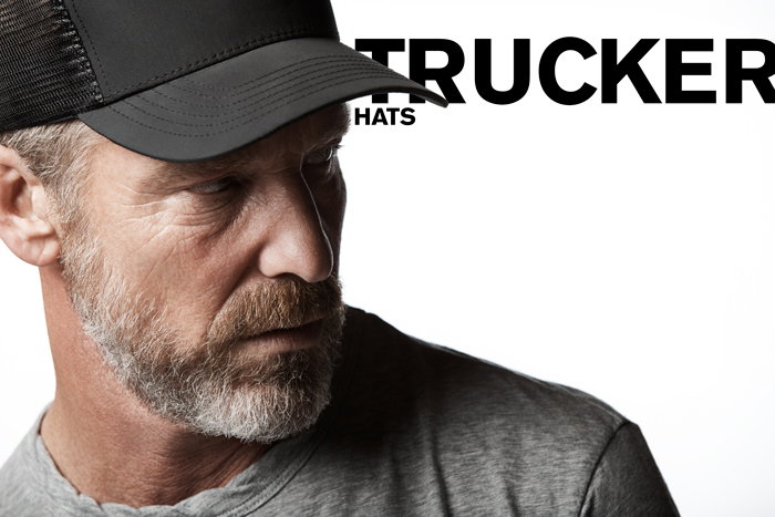 James Perse Scuba Trucker Hat - Black