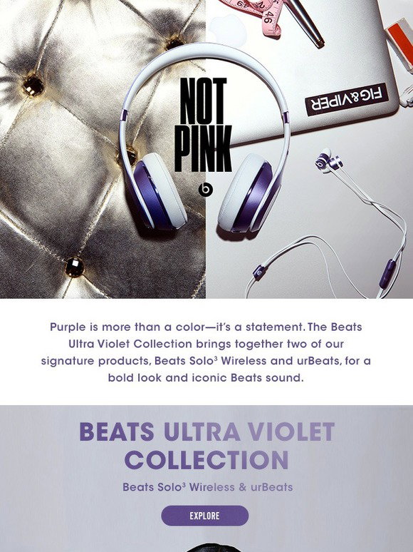 beats solo 3 ultra violet collection
