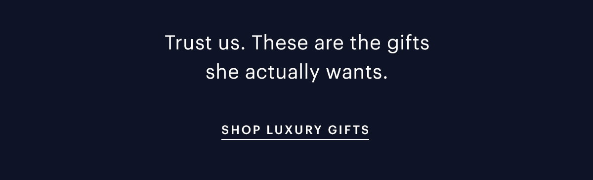 Trust us.