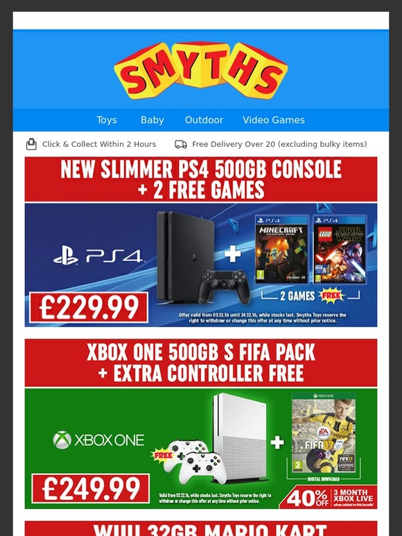 smyths xbox one x