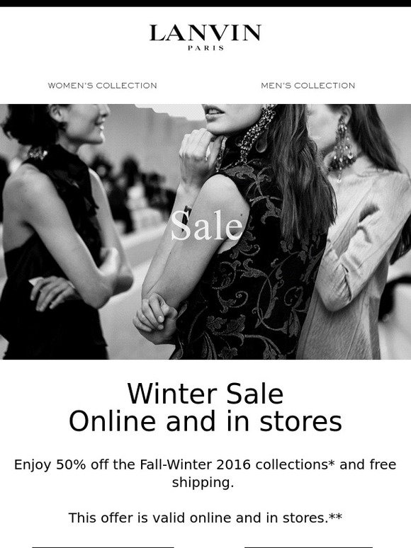 Lanvin Email Newsletters: Shop Sales, and Coupon Codes - Page 10