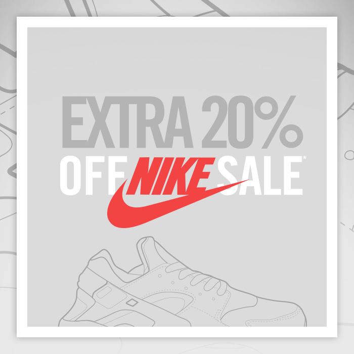 extra 20 off nike sale