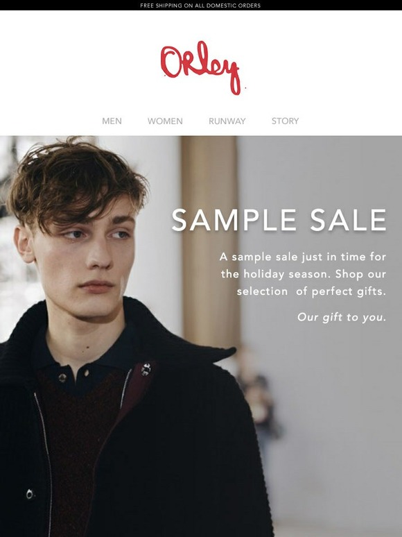 Shop the Orley Sample Sale This Weekend In NYC