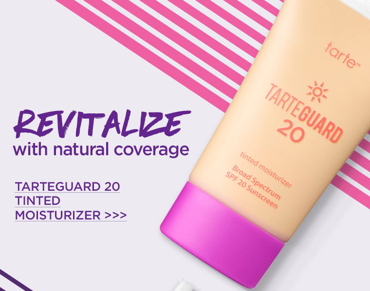revitalize with natural coverage. TARTEGUARD 20 TINTED MOISTURIZER